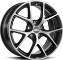 BBS SR VOLCANO GREY DIAM CUT 8x17 5/112 ET42 CB82