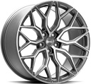 VOSSEN HF2 TINTED MATTE GUNMETAL 10.5x20 5/112 ET30 CB66.6