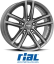 RIAL X10 METAL GREY 7.5x17 5/112 ET27 CB66.7