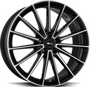 BROCK B43 BLACK FULL POLISH 10x21 5/112 ET54 CB66.6