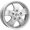 STATUSFÄLGAR FERRERA 6 HYPER SILVER 6.5x16 6/139.7 ET50 CB92.5