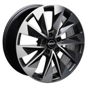 STATUSFÄLGAR ZENITH FF ANTHRACITE GREY FRONT POLISHED 8.5x21 5/112 ET40 CB57.1